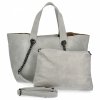 GENȚĂ DE DAMĂ shopper bag Herisson gri deschis 1852A902
